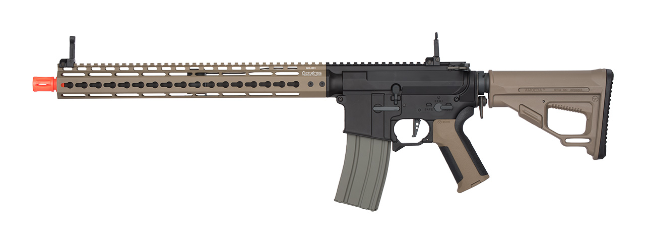 ARES-M4-KM15-DE Octarms X Ameoba 15" Keymod KM15 (Dark Earth) - Click Image to Close