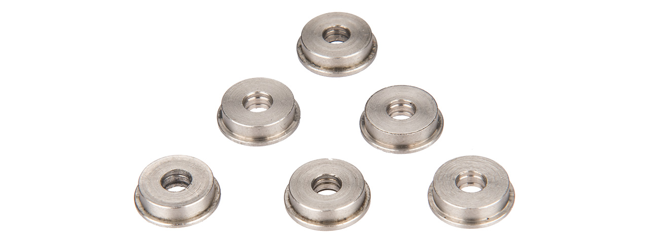 ARES-SB-003 8MM STAINLESS STEEL AIRSOFT GEARBOX BUSHINGS FOR AEGS - Click Image to Close