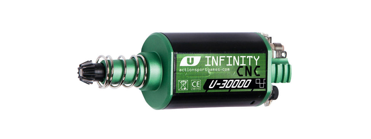 ASG Ultimate CNC Airsoft Infinity Long Axle Motor - 30,000 RPM - Click Image to Close