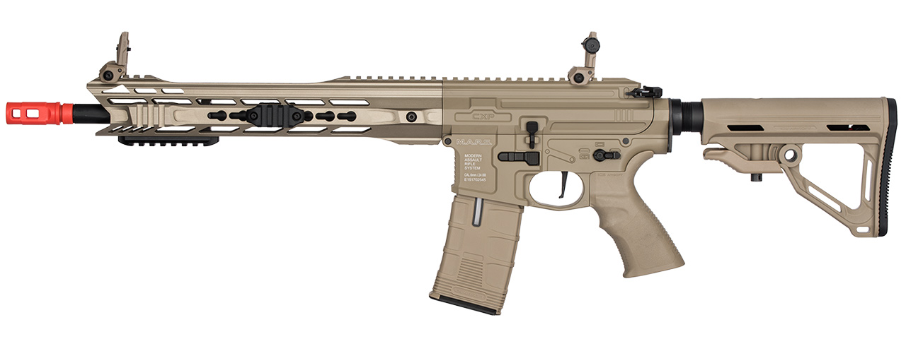 ASG-50178 ICS CXP-MARS Carbine Full Metal M4 Airsoft AEG Rifle (Tan) - Click Image to Close