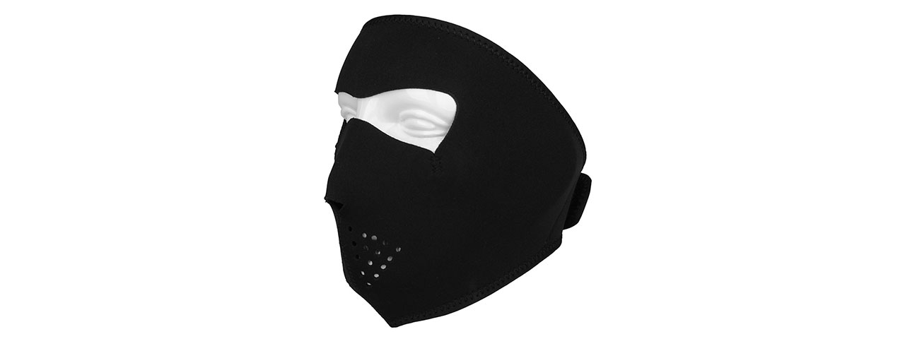 ZAN HEADGEAR TACTICAL AIRSOFT NEOPRENE FULL FACE MASK - BLACK - Click Image to Close