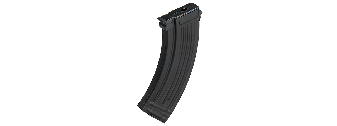 BIK-49 FULL METAL 100RD AK47 AEG MID-CAP AIRSOFT MAGAZINE (BLACK) - Click Image to Close