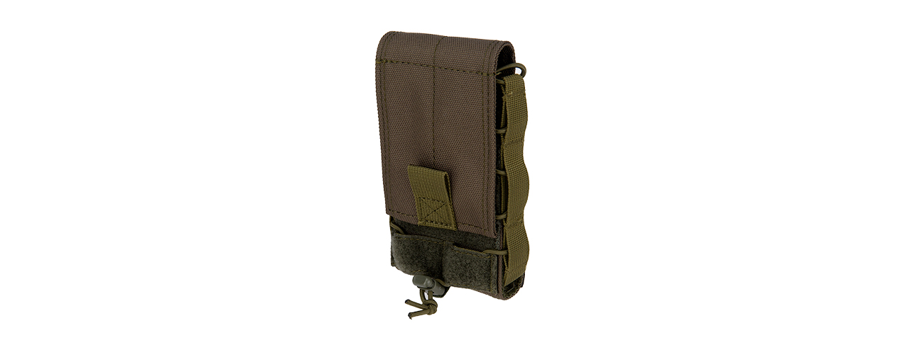 C207G CODE11 TACTICAL PARACORD UNIVERSAL POUCH (OD GREEN) - Click Image to Close