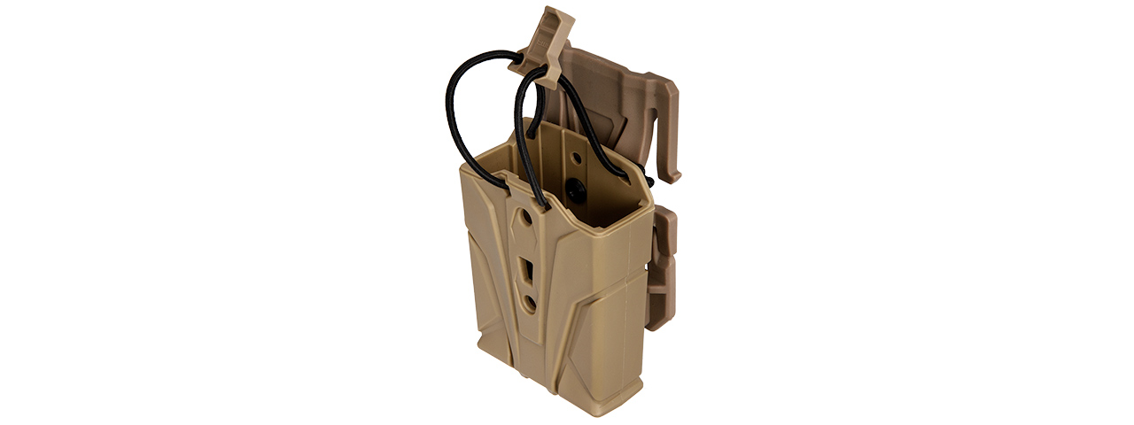 CA-1225TM HIGH SPEED M4/M16 MAGAZINE MOLLE POUCH (TAN) - Click Image to Close