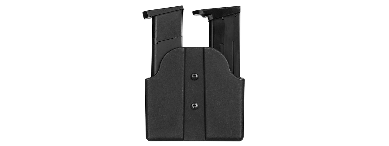 CA-1239B DUAL POLYMER PISTOL MAGAZINE CARRIER (BLACK) - Click Image to Close