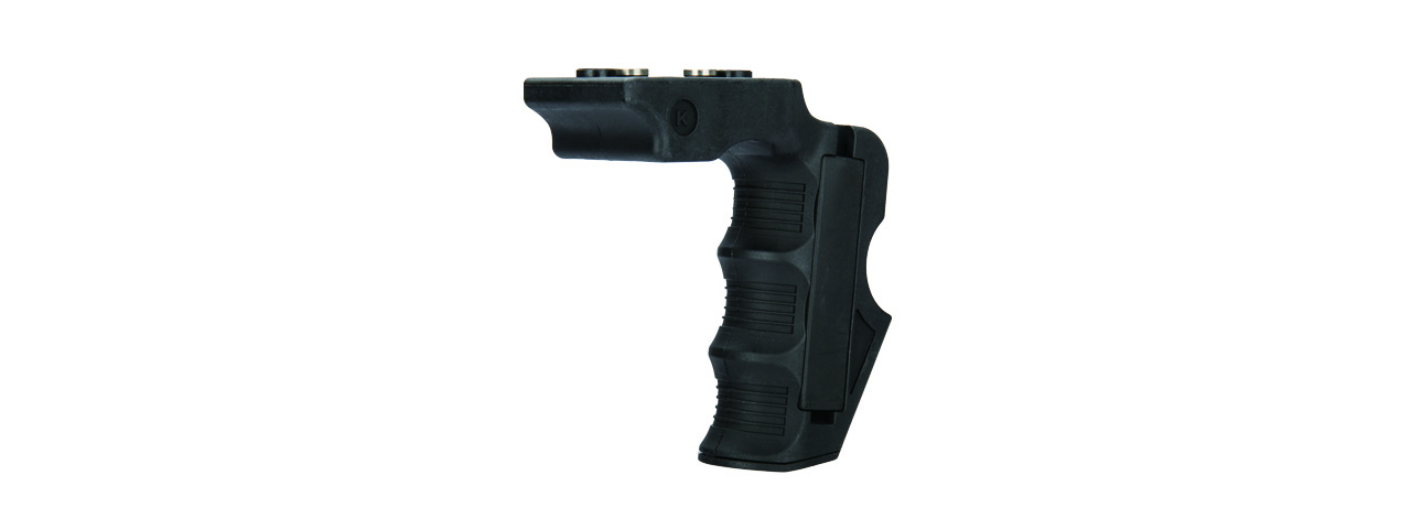 CA-1243B IMPACT KEYMOD FOREGRIP W/ STORAGE SPACE (BLACK) - Click Image to Close