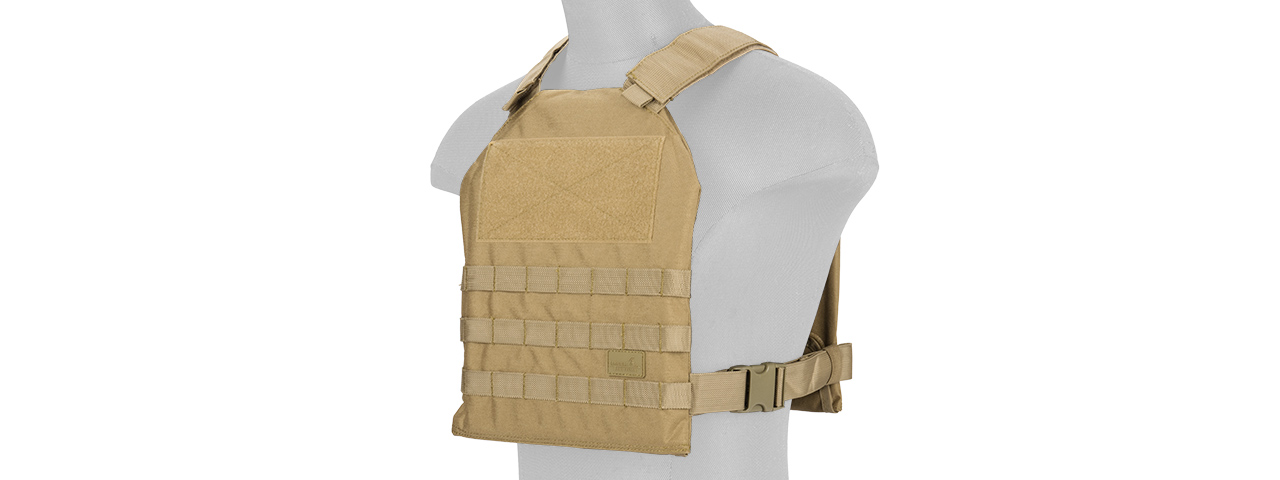 CA-1512KN Standard Issue 1000D Nylon Tactical Vest (Khaki) - Click Image to Close