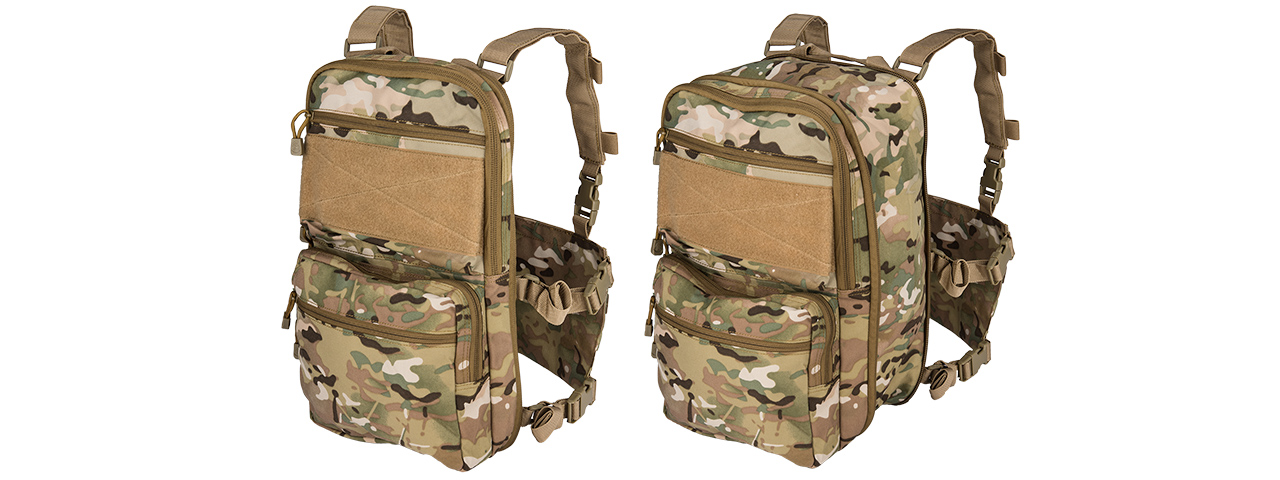 CA-1615CN QD CHEST RIG LIGHTWEIGHT BACKPACK (CAMO) - Click Image to Close