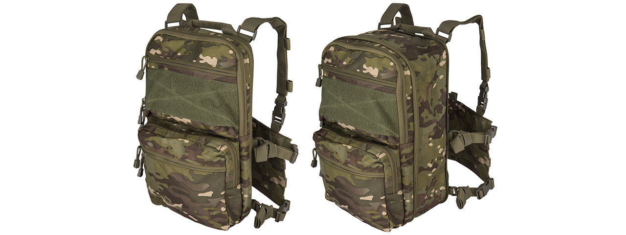 CA-1615MTN QD CHEST RIG LIGHTWEIGHT BACKPACK (MC TROPIC) - Click Image to Close