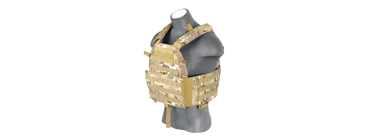 CA-311CN 69T4 1000D Nylon Tactical Vest (Camo) - Click Image to Close