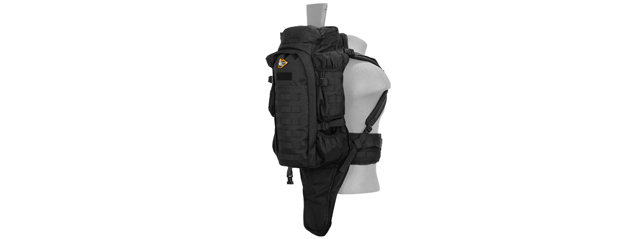 CA-356BN NYLON RIFLE BACKPACK (BLACK) - Click Image to Close