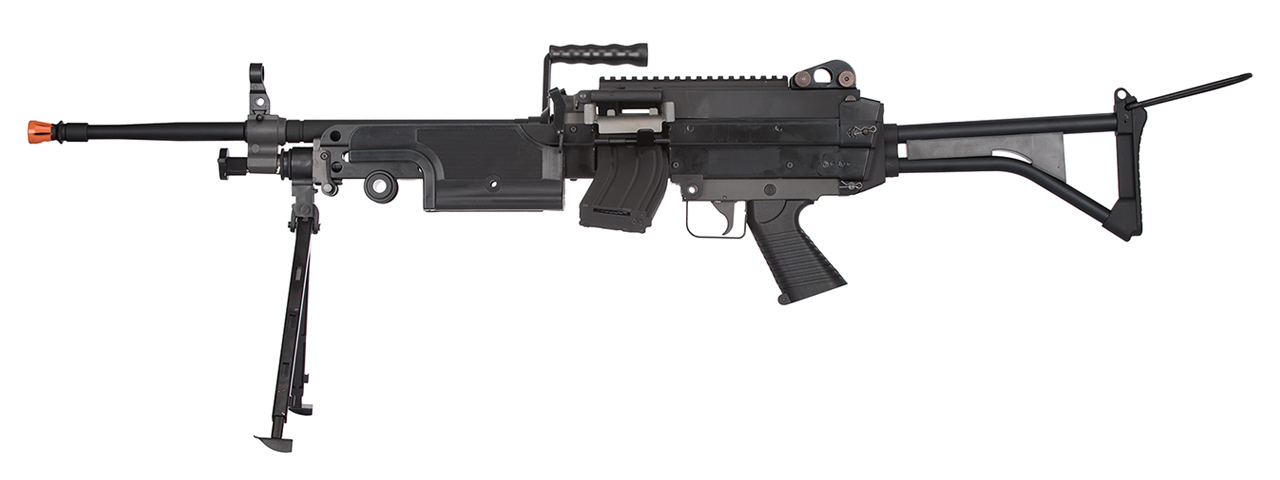 CA-CA006M CA249 MK1 Airsoft LMG Rifle (Black) - Click Image to Close