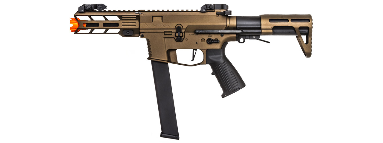 CLASSIC ARMY CA119M NEMESIS X9 PDW SMG AEG (BRONZE) - Click Image to Close