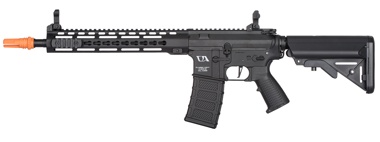 Classic Army KM12 Skirmish Series M4 Airsoft AEG Rifle (Color: Black) - Click Image to Close