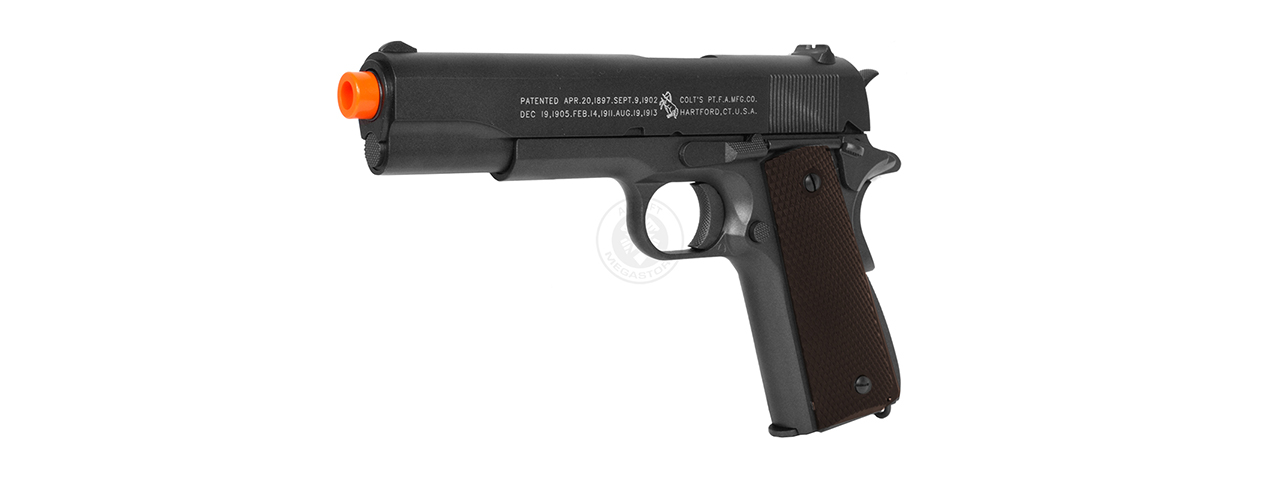 KWC LICENSED COLT M1911 WWII FULL METAL AIRSOFT CO2 BLOWBACK PISTOL - Click Image to Close