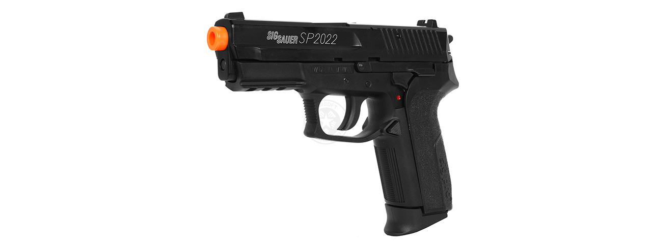 CYBERGUN LICENSED SIG SAUER SP2022 AIRSOFT CO2 PISTOL W/ 20MM - Click Image to Close