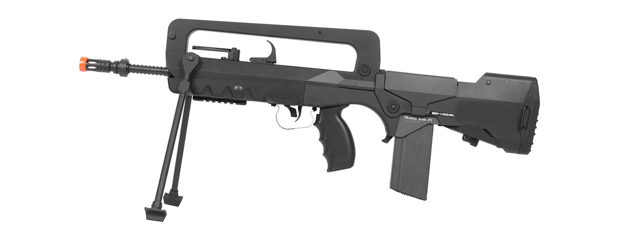 CYBERGUN LICENSED FOREIGN LEGION FAMAS F1 AIRSOFT AEG RIFLE - Click Image to Close