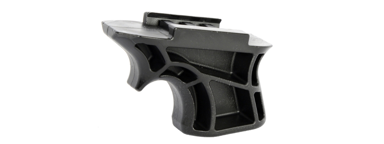 Firepower Ergo Strike Picatinny Mounted Short Tactical Foregrip - BLACK - Click Image to Close