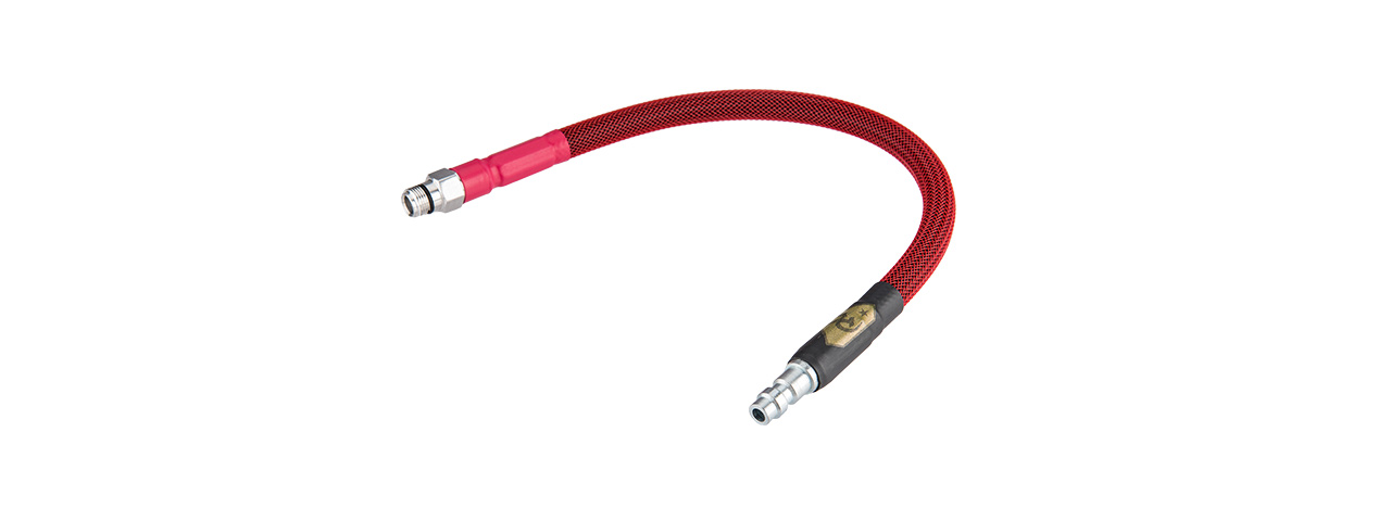 CQBRU-HOSSHOT HPA LINE SYSTEM FOR GAS SHOTGUNS - (RED) - Click Image to Close