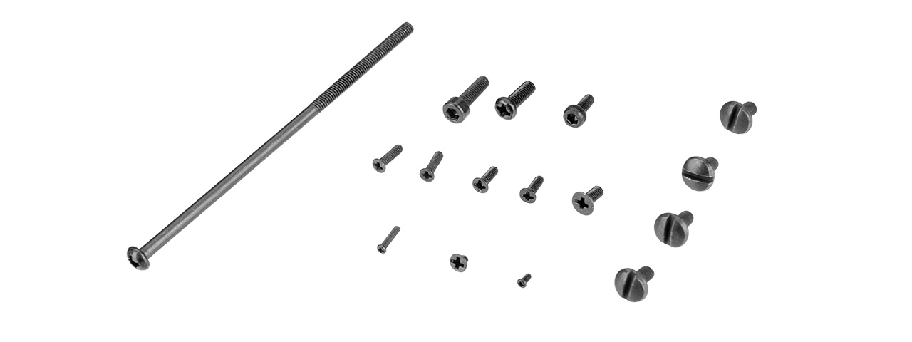 DB-1911-LS FULL SET OF SCREWS PACKAGE FOR M1911 GBB AIRSOFT PISTOLS - Click Image to Close