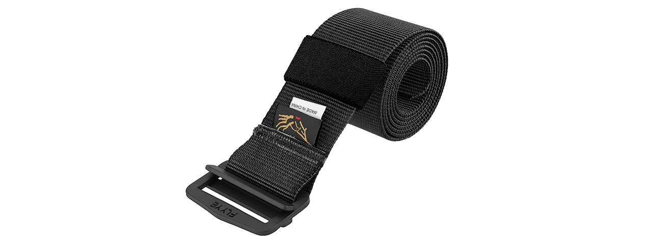 FY-BTB02BK-M 1 3/4" TACTICAL NYLON BDU BELT - MEDIUM (BLACK) - Click Image to Close
