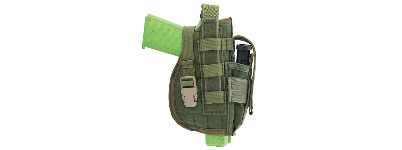FY-HRB06OD 1911 RIGHT HANDED PISTOL HOLSTER (OD GREEN) - Click Image to Close