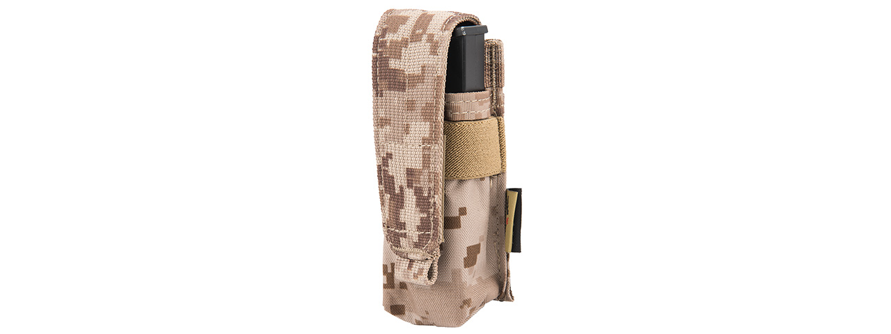 FY-PHO04R1 Molle Single 9mm Pistol Magazine Pouch (AOR1) - Click Image to Close