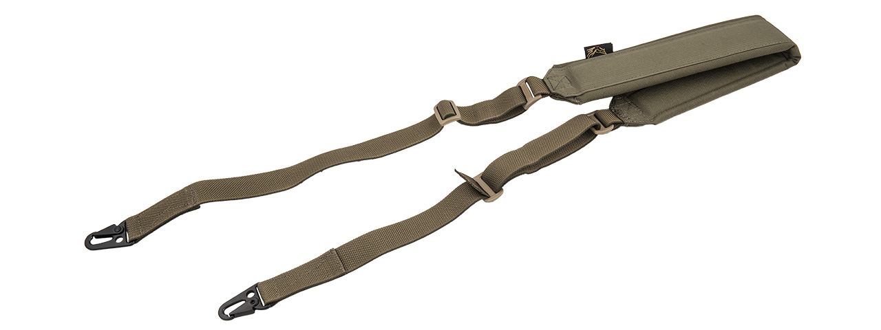 FY-SLS06RG 1000D NYLON 2-POINT LMG SLING (RANGER GREEN) - Click Image to Close