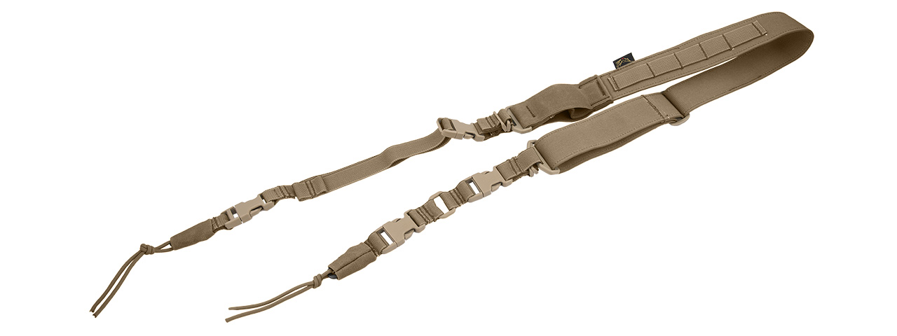 FY-SLS07CB 1000D NYLON SINGLE/DOUBLE POINT HYBRID SLING (COYOTE BROWN) - Click Image to Close