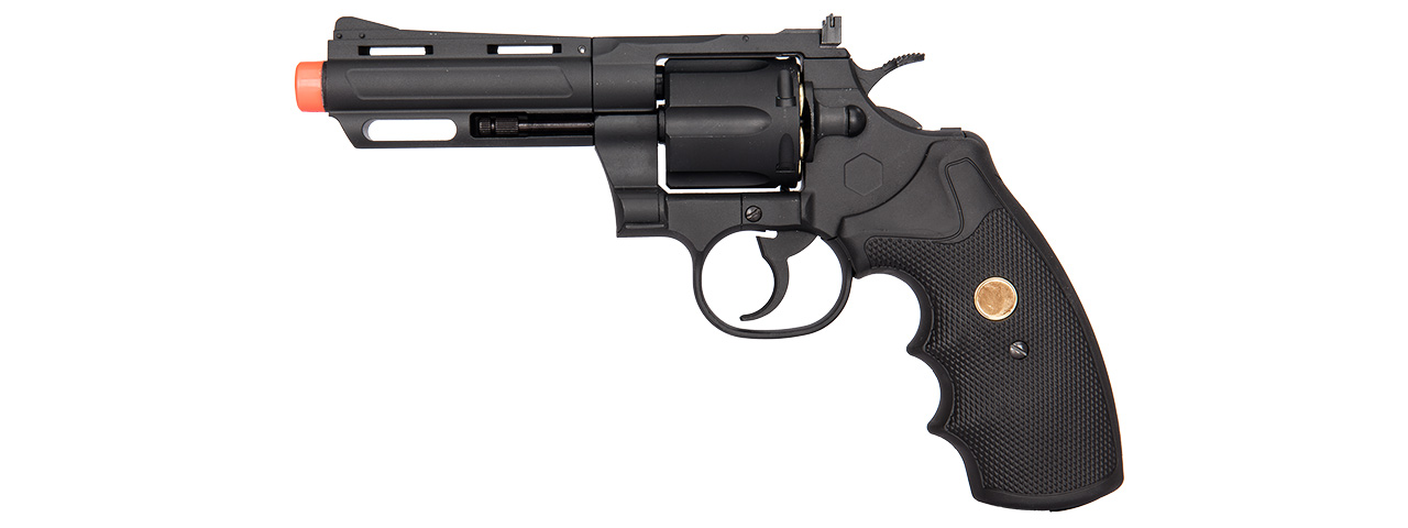 KA-PG-01-C1-M PYTHON 4" .357 MAGNUM CO2 REVOLVER (BLACK) - Click Image to Close