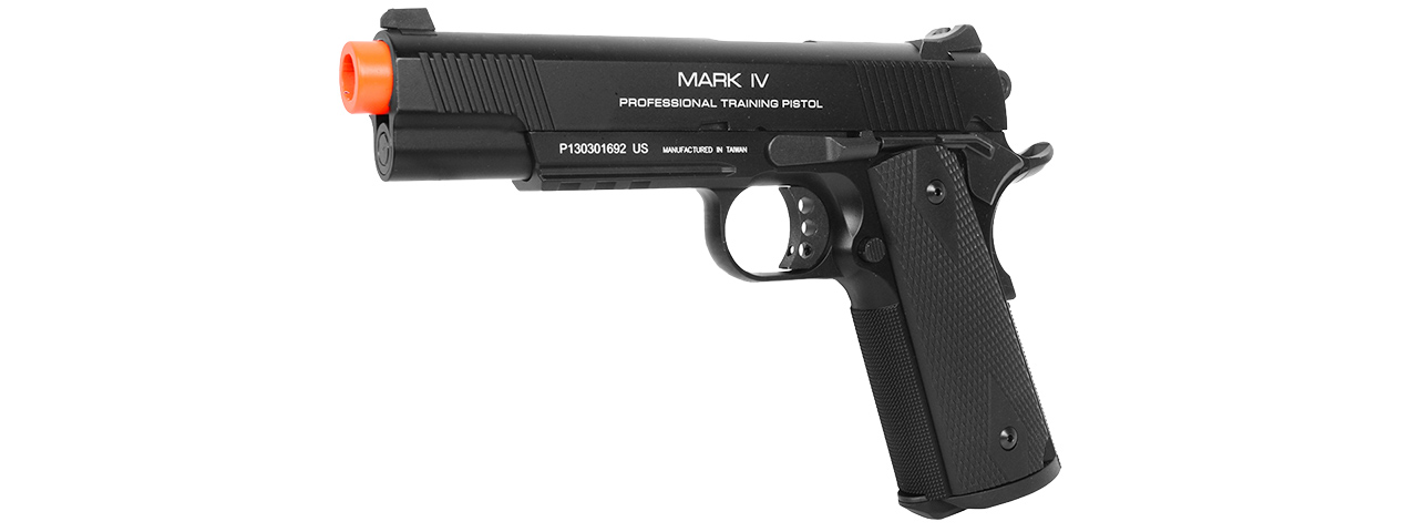 KWA M1911 MKIV PTP FULL METAL GAS BLOWBACK PISTOL W/ 20MM RAIL - Click Image to Close