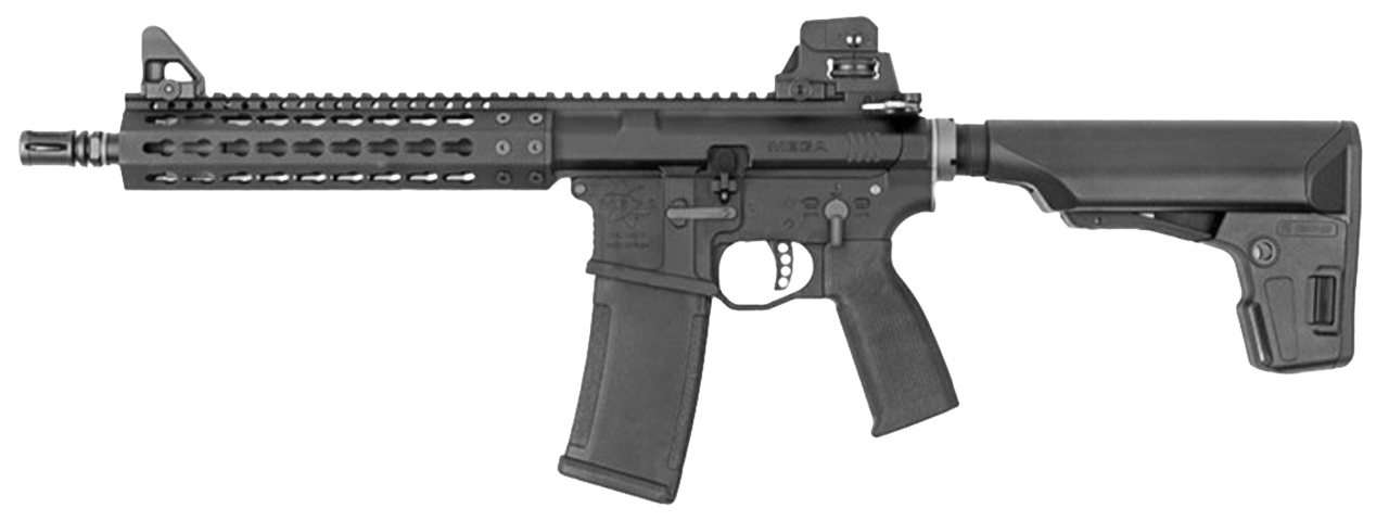 KWA PTS MEGA ARMS MKM AR15 GBBR METAL RIFLE W/ KEYMOD RAIL - BLACK - Click Image to Close