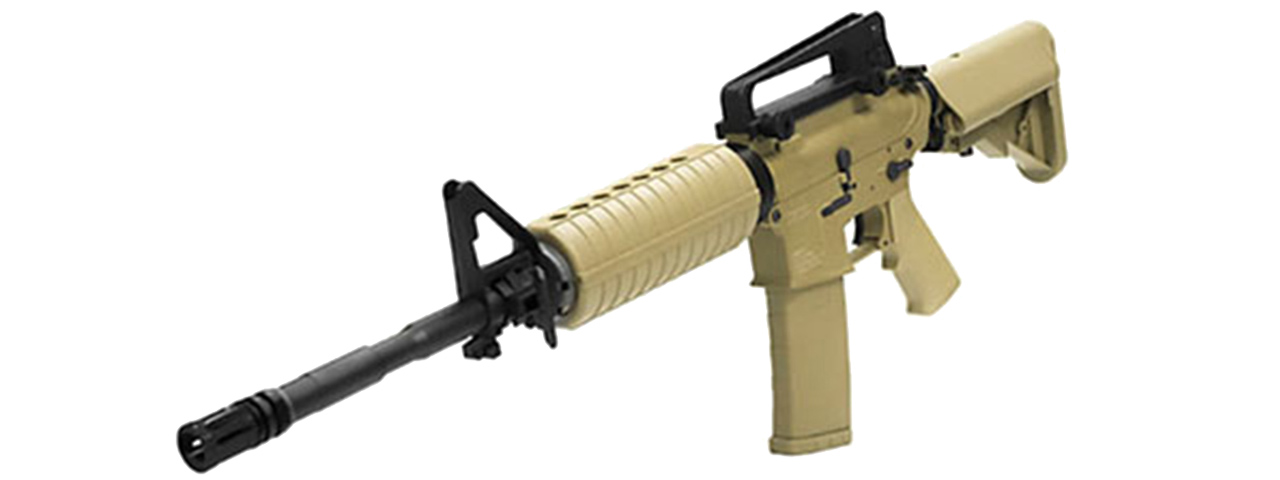 KWA AIRSOFT M4 AEG KM4A1 TACTICAL CARBINE RIFLE WITH ADJUSTABLE STOCK - Click Image to Close