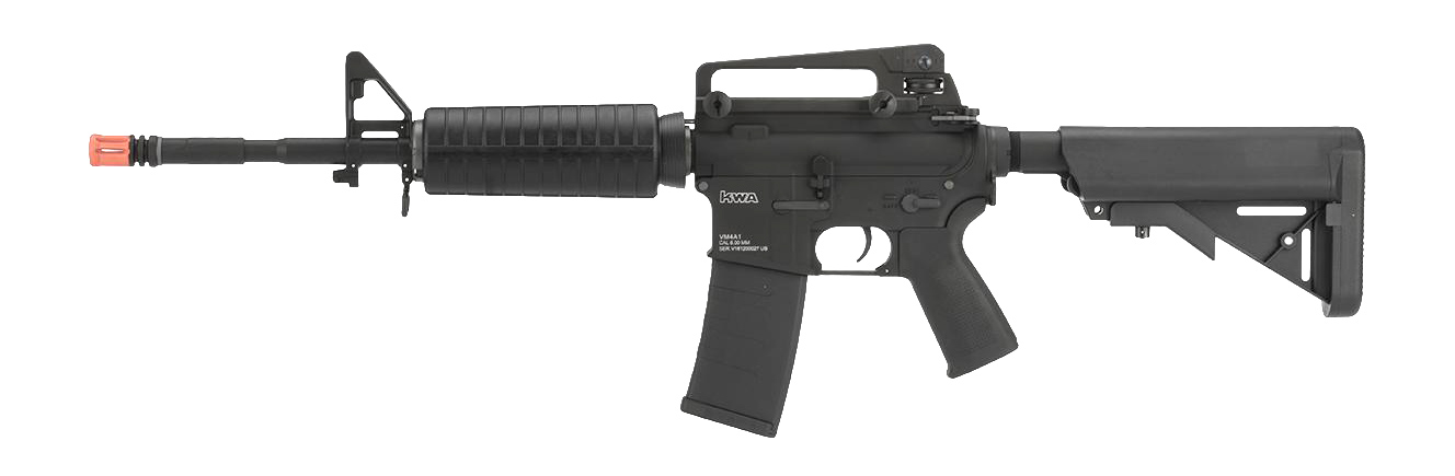 KWA METAL VM4A1 M4 AEG 2.5 AIRSOFT RIFLE W/ FPS ADJUST BLACK - Click Image to Close