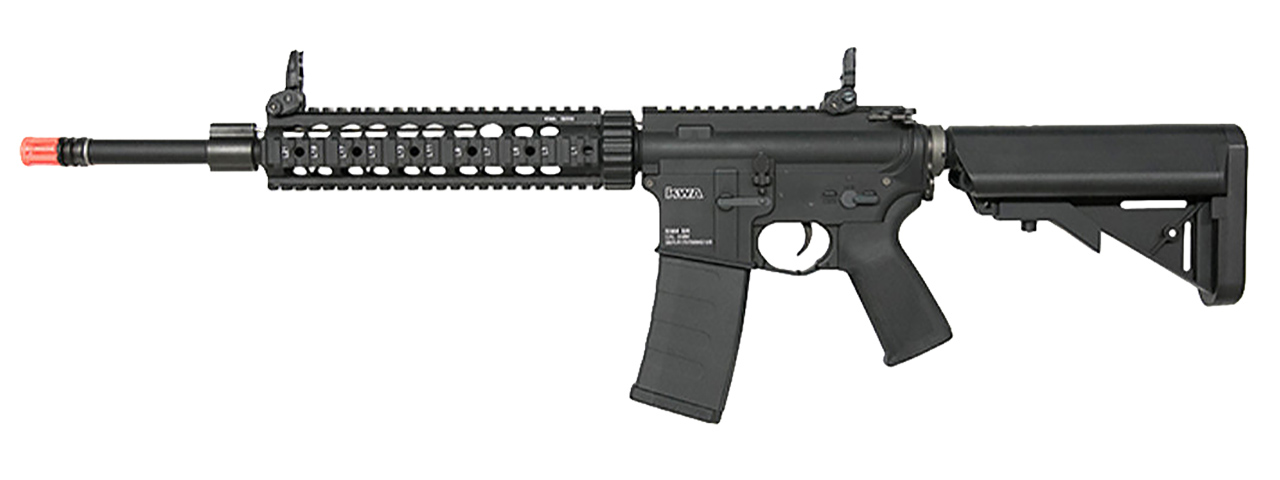 KWA RM4 SR10 AEG AIRSOFT RIFLE W/ 2GX 9MM GEARBOX - BLACK - Click Image to Close