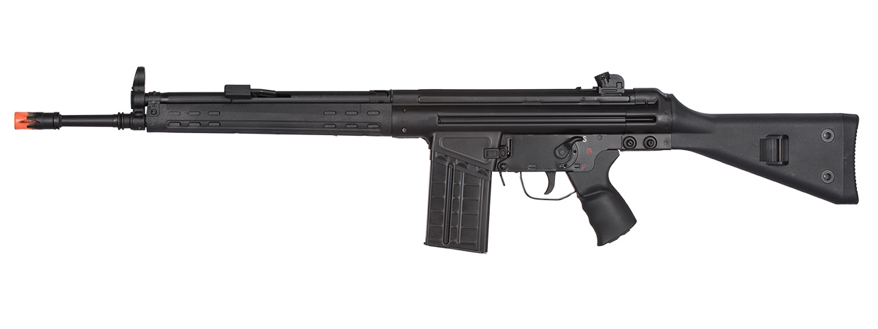 LCT LC-3A3-SB-AEG LC-3 Full Size Steel Airsoft AEG Rifle (Color: Black) - Click Image to Close