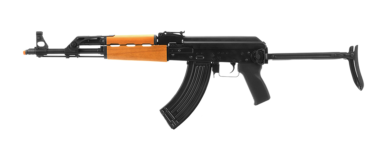 LCT Airsoft M70 AK47 AEG w/ Wood Handguard (Black) - Click Image to Close