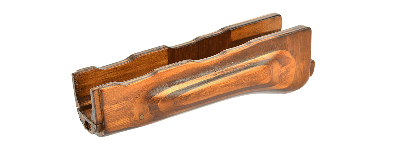 LCT AIRSOFT AK SERIES AEG AKM/LCKM LOWER HANDGUARD - WOOD - Click Image to Close