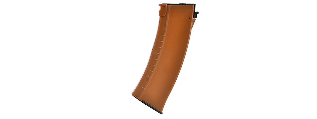 LCT AK SERIES AEG 130 ROUND AIRSOFT MID-CAPACITY MAGAZINE (BAKELITE) - Click Image to Close