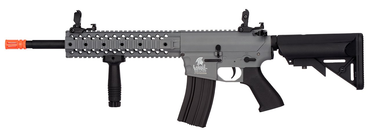 Lancer Tactical Gen 2 M4 Evo Airsoft AEG Rifle (Color: Gray) - Click Image to Close