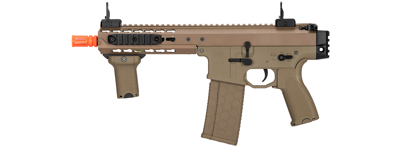 LT-200TC WARLORD 8" INCH TYPE C METAL AEG AIRSOFT SMG (DARK EARTH) - Click Image to Close