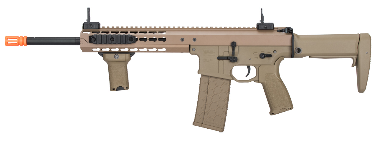 LT-201TA WARLORD 10.5" AEG TYPE A CARBINE AIRSOFT RIFLE (DARK EARTH) - Click Image to Close