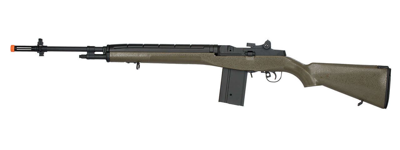 LT-732G M14 FULLY AUTOMATIC AEG RIFLE (OD GREEN) - Click Image to Close