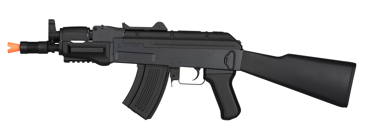 LT-737 METAL AK47 AEG AIRSOFT RIFLE W/ BATTERY & CHARGER (BLACK) - Click Image to Close