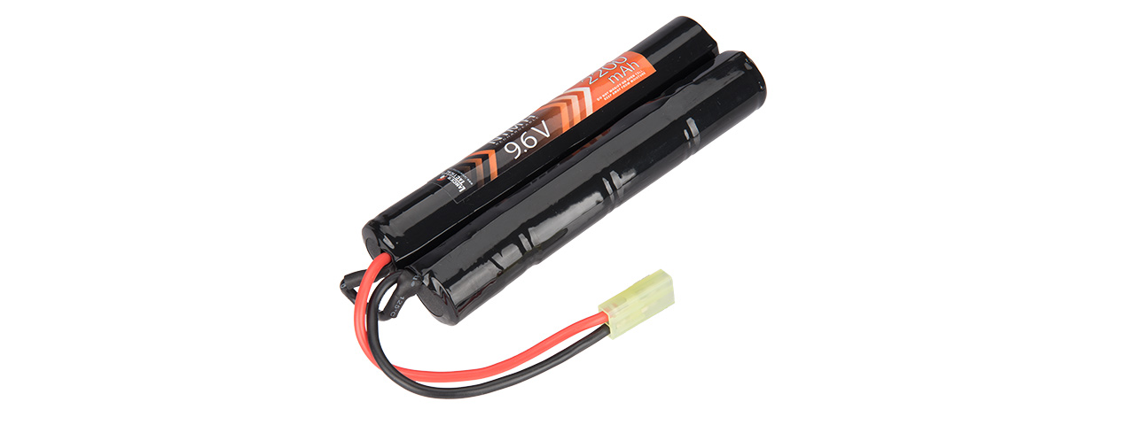 Lancer Tactical 9.6v 2200mAh Nunchuck NiMh Battery - Click Image to Close