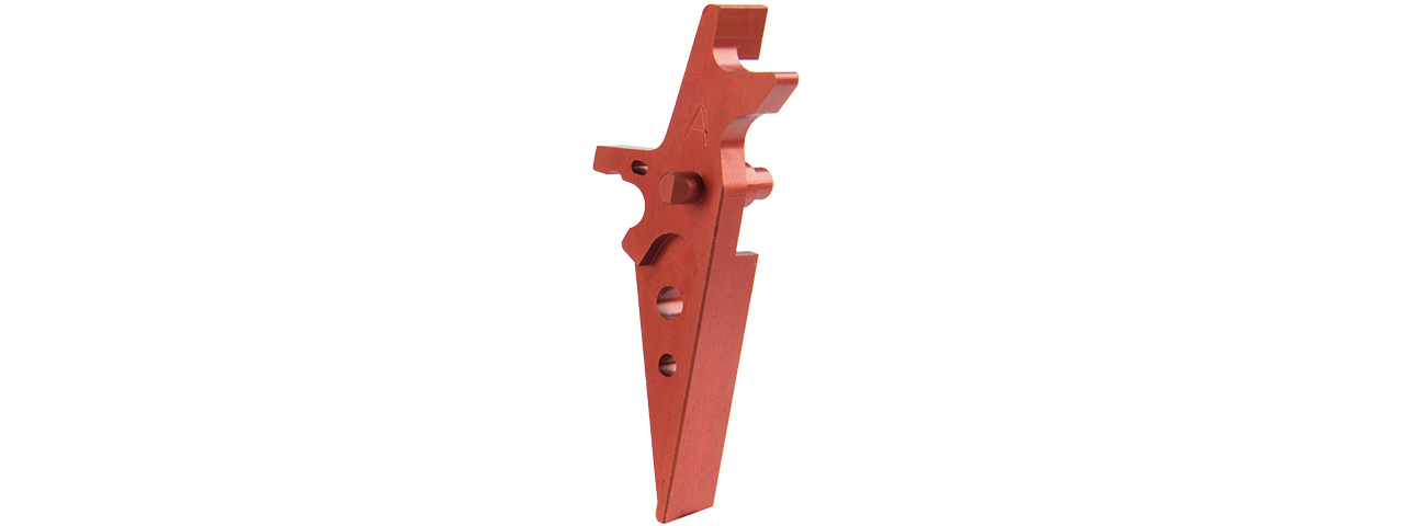 RTA-6767 ANODIZED ALUMINUM TRIGGER FOR AR15 SERIES (RED) - TYPE A - Click Image to Close
