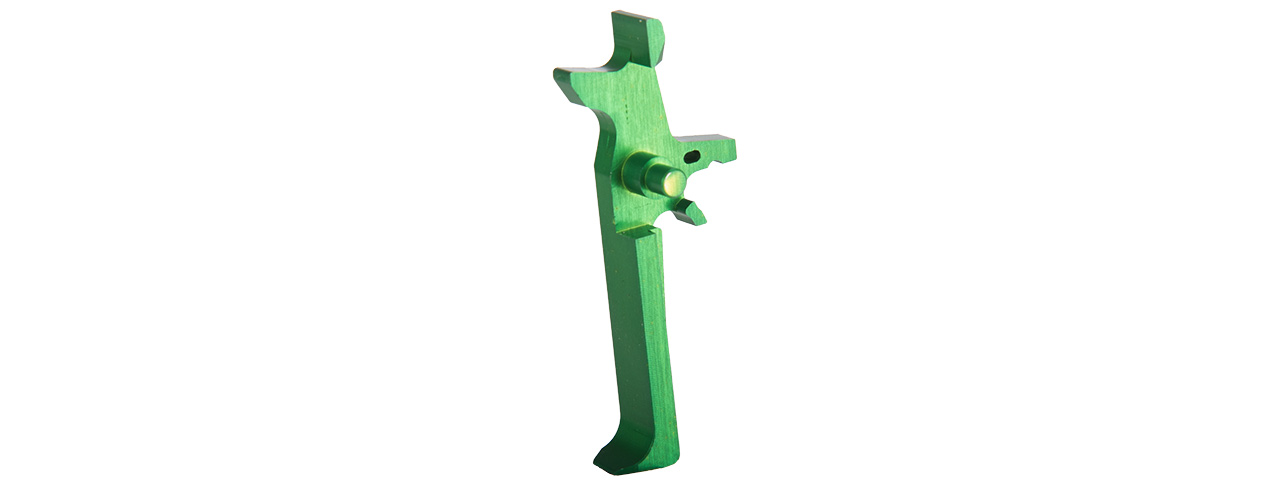 RTA-6810 ANODIZED ALUMINUM TRIGGER FOR AR15 SERIES (GREEN) - TYPE C - Click Image to Close