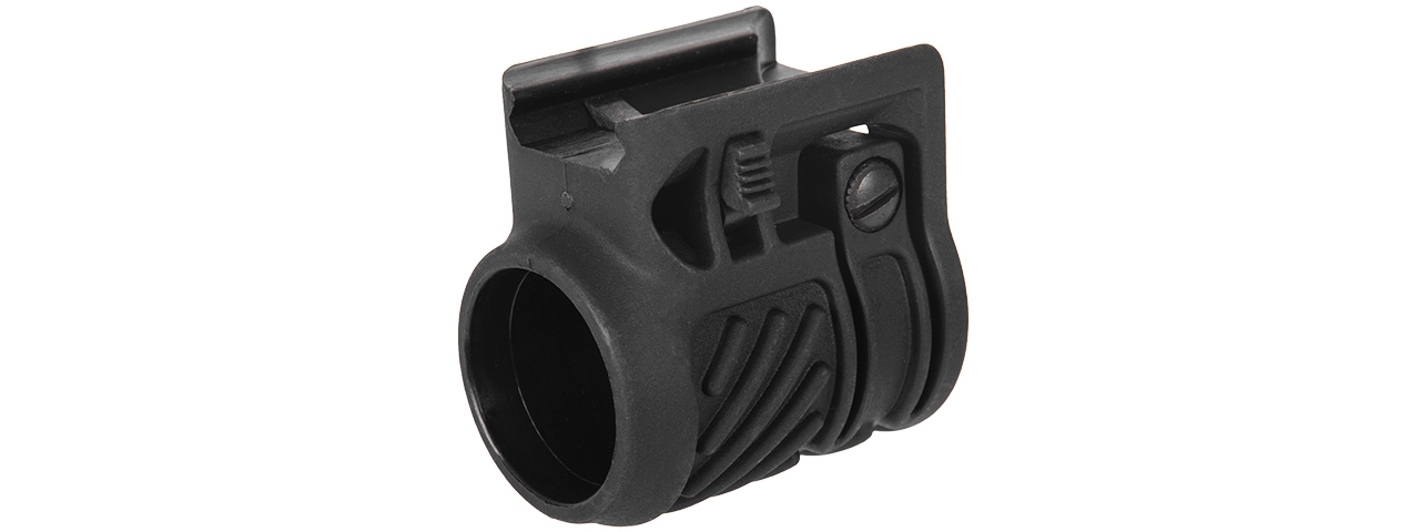 Same As CM-C66 1" FLASHLIGHT / LASER RING MOUNT W/ QD WEAVER MOUNT (BLACK) - Click Image to Close