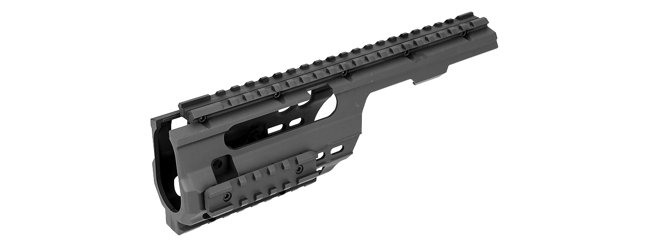 SG-16-1B POLYMER RAIL SYSTEM FOR M5 SERIES AEGS (BLACK) - Click Image to Close