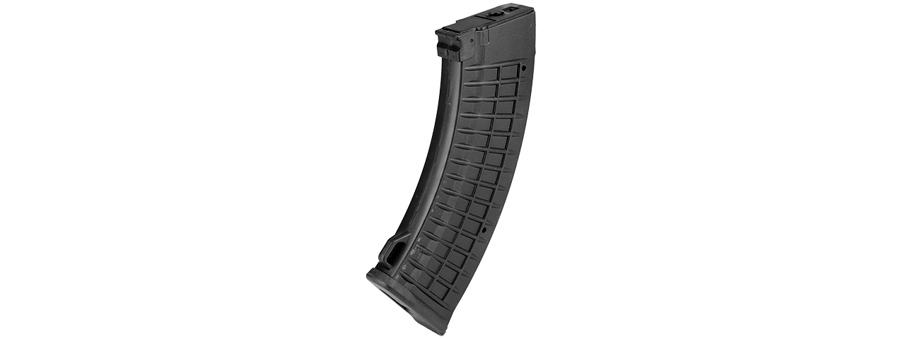 SG-18-B 500RD WAFFLE PATTERN HIGH CAPACITY MAGAZINE FOR AK AEG (BLACK) - Click Image to Close